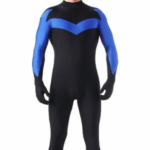Nightwing spandex cosplay costume